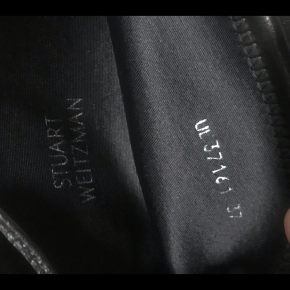 New Stuart Weitzman lowland with leather and dark color(Size: 6.5 US) - Picture 4 of 7